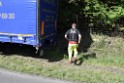 LKW in Boeschung A 3 Rich Frankfurt Hoehe Roesrath Lohmar P016